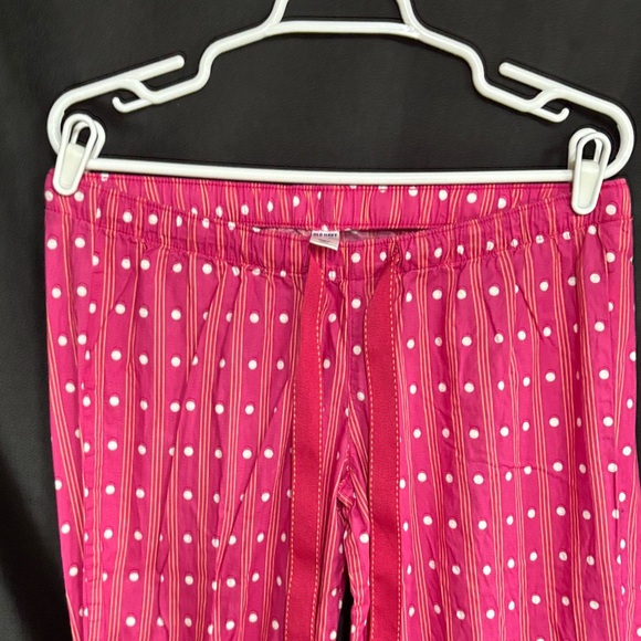 Old Navy Pink and White Womens Pajama Bottoms - Picture 3 of 5